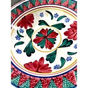 Vintage Imperiale Et Royale Belgium NIMY Spatter Spongeware 10 3/4"